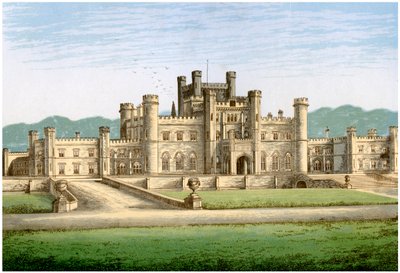 Lowther Kalesi, Westmorland, Lonsdale Kontunun evi, c1880 by Unbekannt
