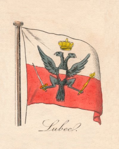 Lübec, 1838 by Unbekannt