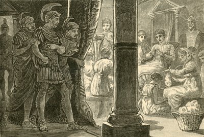 Bakireleri Arasında Lucretia, 1890. by Unbekannt