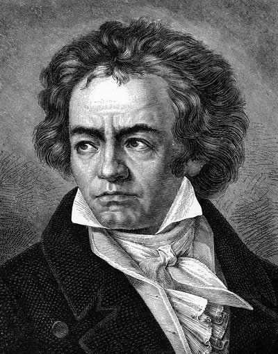 Ludwig van Beethoven 1770-1827, Alman besteci by Unbekannt
