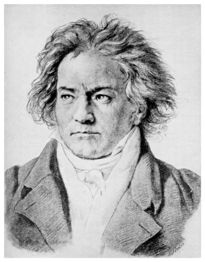 Ludwig von Beethoven, Alman besteci, c1818-1822 1956 by Unbekannt