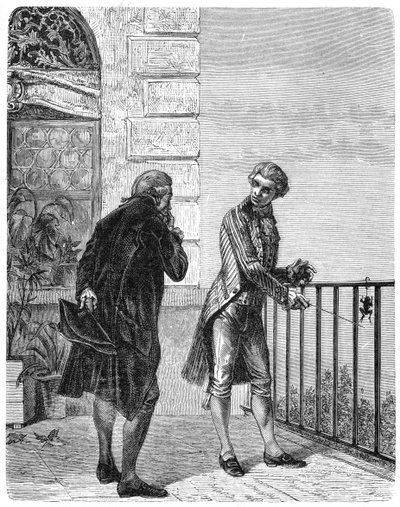 Luigi Galvani, 18. yüzyıl İtalyan fizyologu, 1880 by Unbekannt