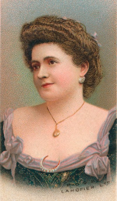 Luisa Tetrazzini 1871-1940, İtalyan koloratur soprano, 1911 by Unbekannt