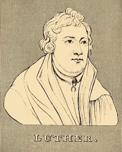 Luther, 1483-1546, 1830. by Unbekannt