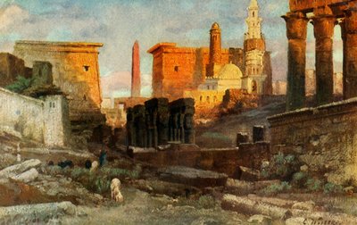 Luksor. Tapınaklar, c1918-c1939. by Unbekannt