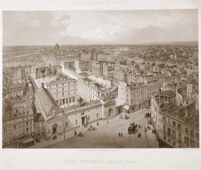 Bonaparte Lisesi, Paris, 1867 by Unbekannt