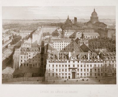 Louis-le-Grand Lisesi, Paris, 1867 by Unbekannt