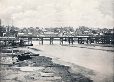 Lymington - Köprü ve Kasaba, Nehirden, 1895 by Unbekannt