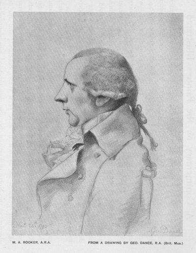 M.A. Rooker, A.R.A., 1793, c1900. by Unbekannt