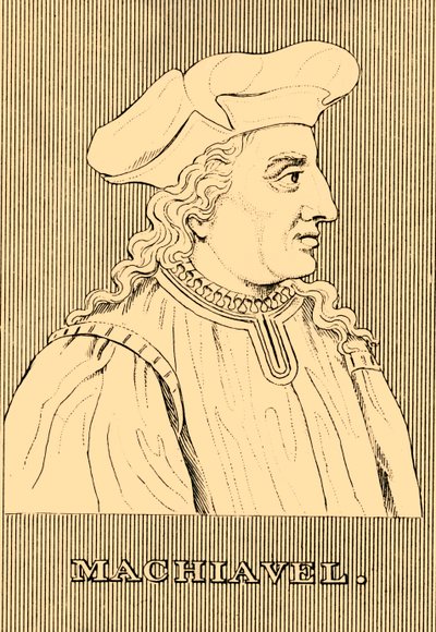 Machiavelli, 1469-1527, 1830. by Unbekannt