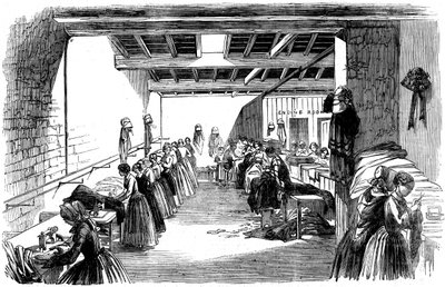 Buharlı Dikiş Fabrikasında Makine Dairesi, 1854 by Unbekannt