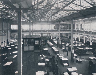 Makine Salonu, 1916 by Unbekannt