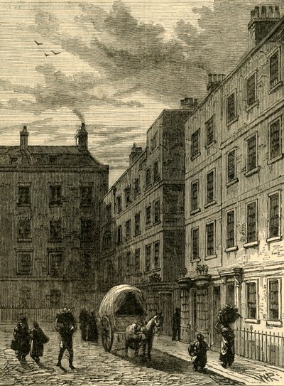 Macklins Evi, Tavistock Row, 1881. by Unbekannt