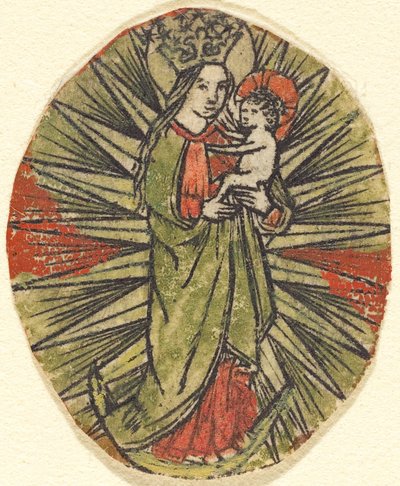 Madonna ve Çocuk, c. 14501470. by Unbekannt