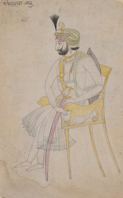 Maharaja Ranbir Singh, K. 1860-80. by Unbekannt