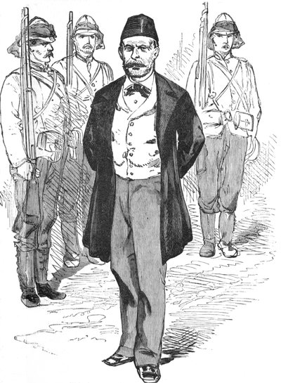 Mahmud Fehmy, Arabis Kurmay Başkanı, c1882 by Unbekannt