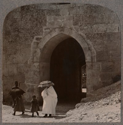 Mahommedan kadınları Kudüs