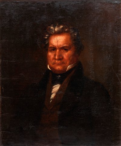 Binbaşı Ridge, Cherokee Kızılderilisinin Portresi, . by Unbekannt