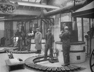 Londra Dökümhanesinde Fryotype Baskı Metal Yapımı, 1919 by Unbekannt