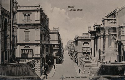 Malta - Kraliyet Yolu, c1900 by Unbekannt