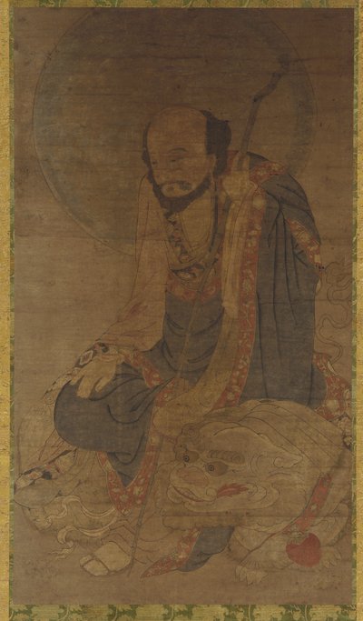 Manjusri ve aslanı, Ming hanedanı, 1368-1644. by Unbekannt