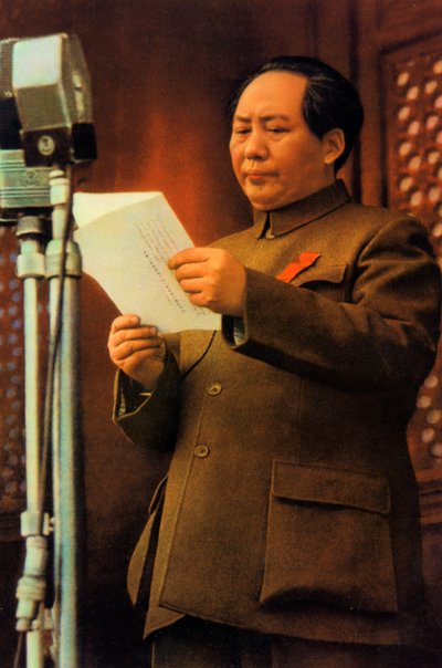 Mao Zedong, Çin Komünist devrimcisi ve lideri, c1950s-c1960s by Unbekannt