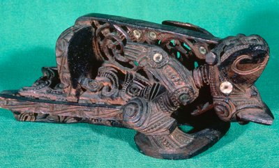 Maori kano pruva, Yeni Zelanda by Unbekannt