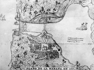 Havana Haritası, 1608, 1920