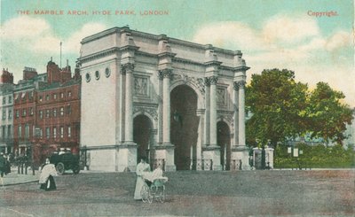 Marble Arch, Hyde Park, Londra by Unbekannt