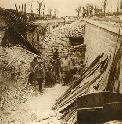 Marceau Kışlası, Verdun, Kuzey Fransa, 1916 by Unbekannt