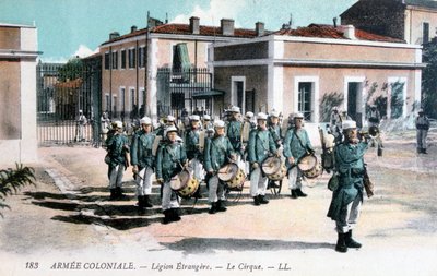 Bando grubu, Fransız Yabancı Lejyonu, c1910 by Unbekannt