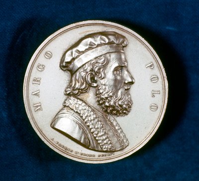Marco Polo, Venedikli gezgin ve tüccar, 19. yüzyıl by Unbekannt