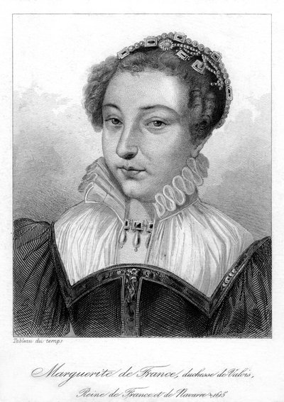 Valois Marguerite, Fransa Kraliçesi by Unbekannt