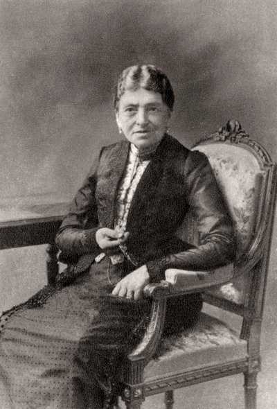 Marie-Louise Jay Cognacq, Fransız perakendeci, 1912 by Unbekannt