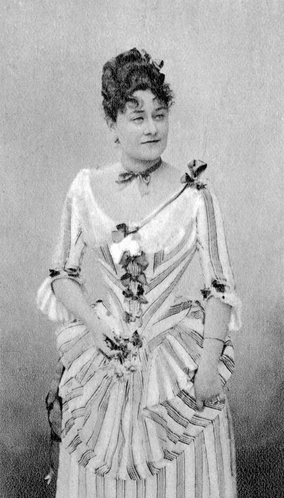 Marie Grisier Montbazon, Fransız mezzosoprano ve oyuncu, 1877 by Unbekannt