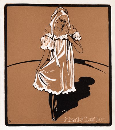 Marie Loftus 1857-1940, İskoç müzikhol yıldızı, 19. yüzyılın sonlarında by Unbekannt