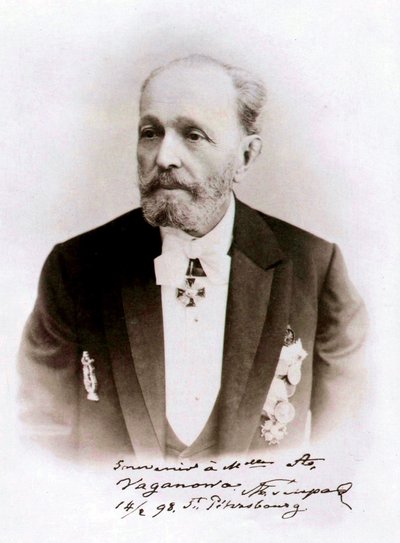 Marius Petipa, Rus balerin ve koreograf, 1898 by Unbekannt