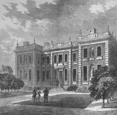 Marlborough Evi, Westminster, Londra, c1710 1878 by Unbekannt