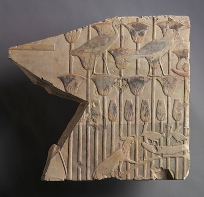 Kedi ve Kuşlarla Bataklık Sahnesi, c. 667-647 M.Ö. by Unbekannt
