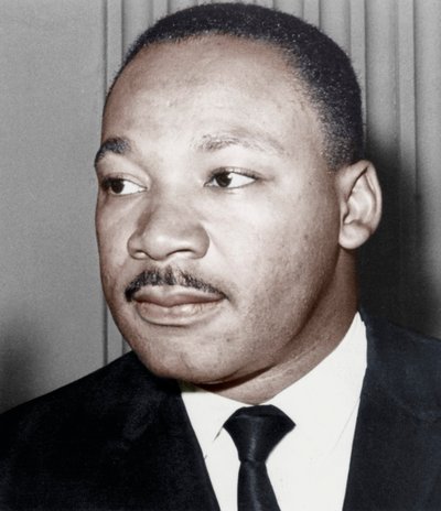 Martin Luther King Jr, Amerikan siyahi sivil haklar savunucusu, c1968 by Unbekannt