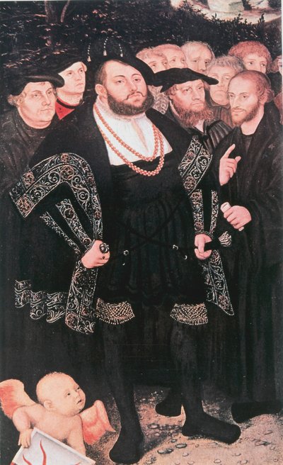 Martin Luther reformcularla, c1530 by Unbekannt