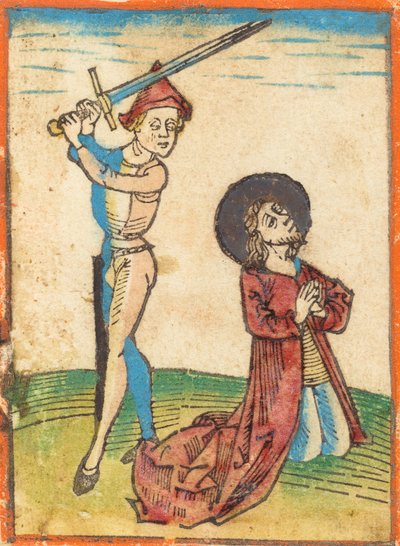 Bir Azizin Şehadeti, c. 1480. by Unbekannt