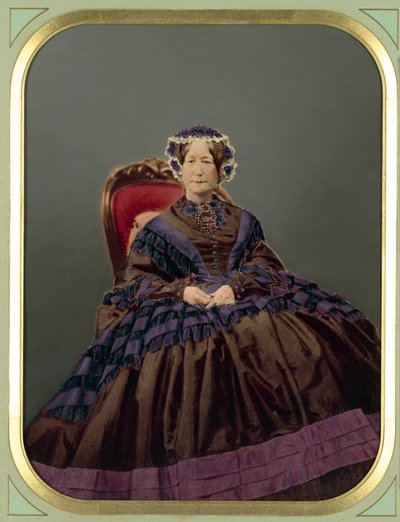 Mary Carrick Riggs, Dresden, 1857. by Unbekannt