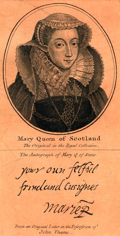 Mary, İskoç Kraliçesi, 1542-1587 by Unbekannt