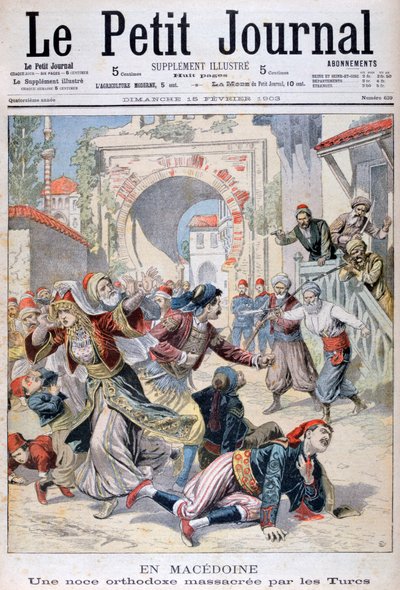Türkler tarafından bir Makedon ortodoks düğününde katliam, 1903 by Unbekannt