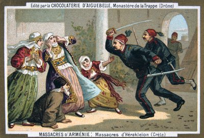 Kandiye Girit Katliamları, 1895 by Unbekannt