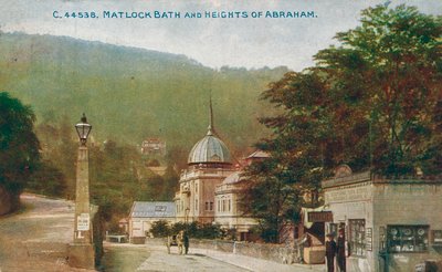 Matlock Banyosu ve Abraham Tepeleri, Derbyshire, c1905. by Unbekannt