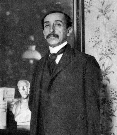 Maurice Barres, Fransız gazeteci, romancı ve politikacı, 1914 by Unbekannt