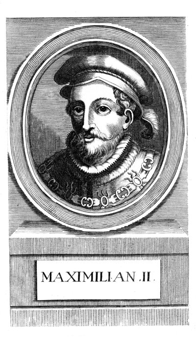 Maximilian II, 1564-1576 Kutsal Roma İmparatoru by Unbekannt