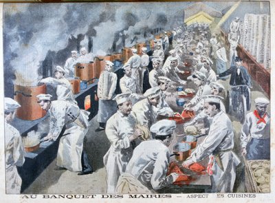 Belediye Başkanları Ziyafeti, Paris, 1900 by Unbekannt